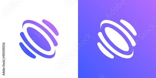 Dual meaning logo combining planet and circle elements, symbolizing unity, wholeness, global harmony, sustainability, and a continuous cycle of innovation and growth.