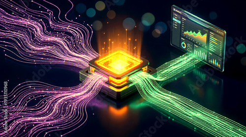 View of a data analytics orchestration engine