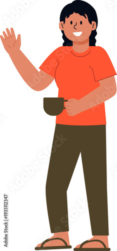 Daily Activity Illustration