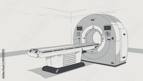 Radiation Therapy Machine in Medical Facility