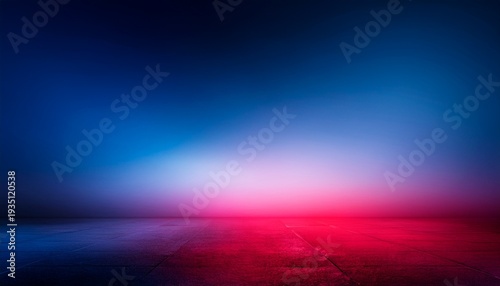 Dark Cinematic Crimson Blue Gradient Background