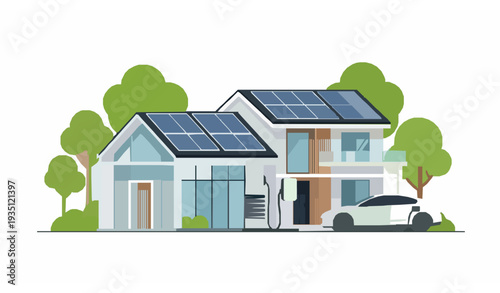 Smart Home Renewable Energy and Electric Vehicle Charging