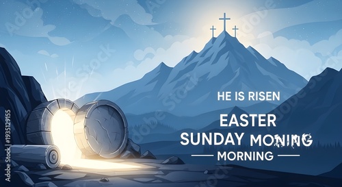 Easter monday celebration he is risen easter sunday morning resurrection