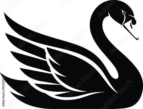 Hunter silhouette illustration, shotgun artwork design, shooting sport graphic, firearm stance symbol drawing, outdoor hunting figure artwork, winter jacket design, cold weather