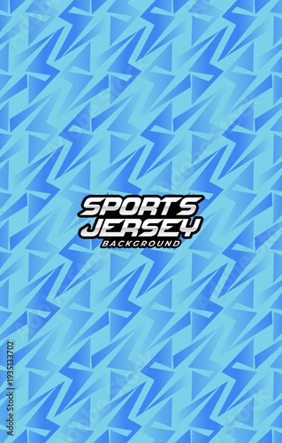 Blue pattern background for sport jersey design