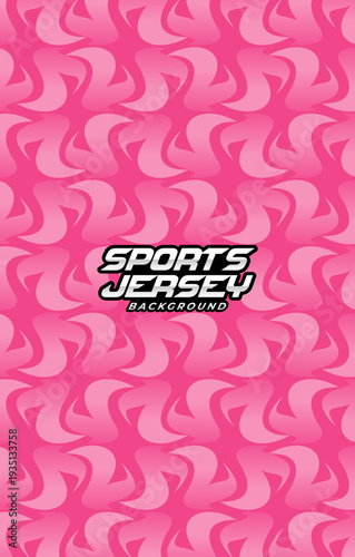 Pink pattern background for sport jersey design