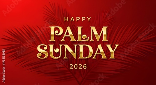 Happy palm sunday 2026 greeting
