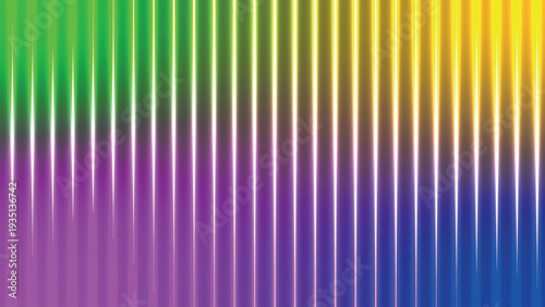 A vibrant spectrum of vertical stripes showcasing the full range of rainbow colors, high-quality professional