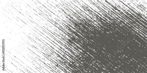 Rough black and white grunge metal texture with a dark grey steel surface design featuring old weathered lines and a dirty industrial wall pattern backdrop