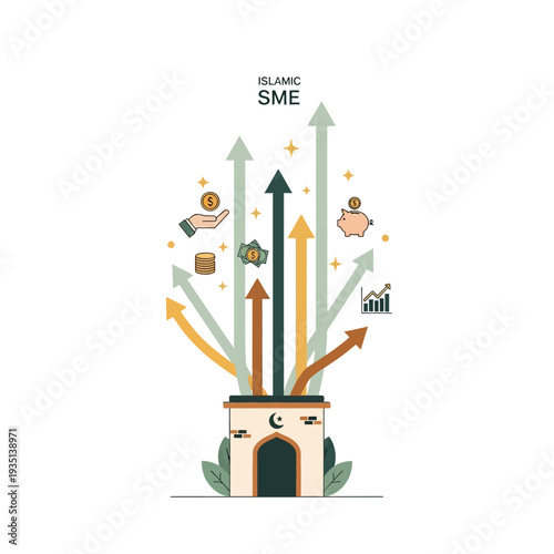 Islamic small business growth with financial success