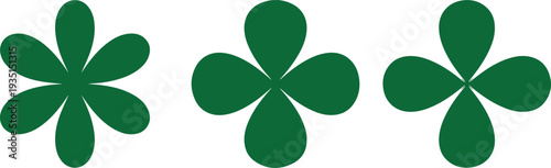  flower petals, simple floral silhouette, monochrome design, minimalist graphics, bold shapes, clean lines, abstract botanical illustration