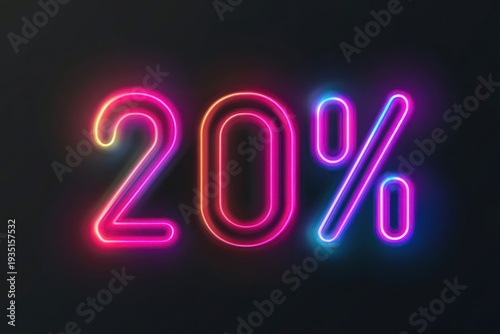 Lights neon background promotion.