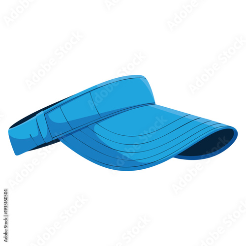 Baseball cap opened vector illustration perfect for sports fashion accessory casual wear headwear branding and merchandise design concepts