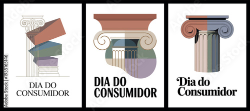 Dia do Consumidor with Column and Classical Architecture Design for Consumer Rights