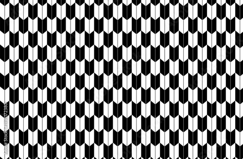 矢絣模様　黒色　日本伝統シンプル背景