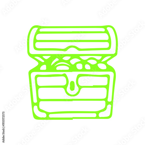 Open Treasure Chest Icon