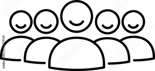 A diverse group of people standing together in a supportive and inclusive manner