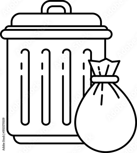 Trash Line Icon