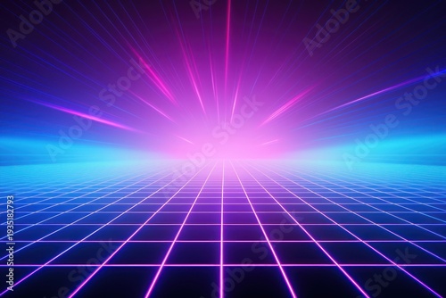 Retrowave science backgrounds abstract purple.