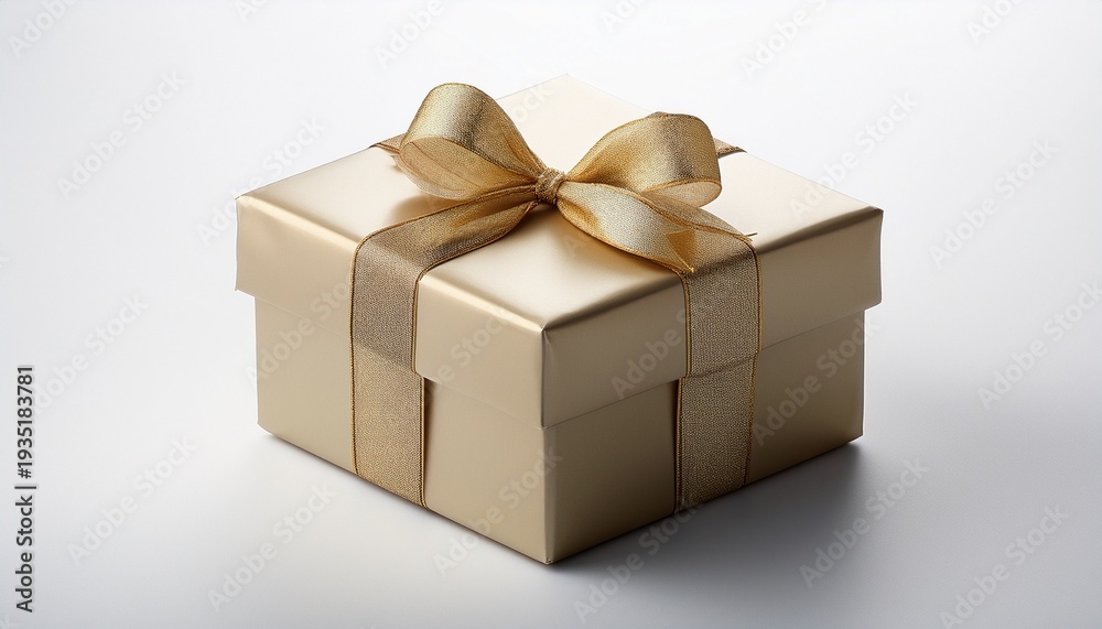 Obraz premium A Gift Box With White Background