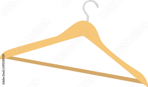 Wooden Clothes Hanger Icon