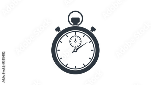 Close up of old stopwatch timer.