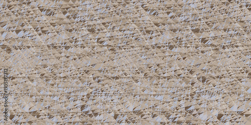 Wallpaper Mural Abstract pattern of geometric forms. 3d render.  Torontodigital.ca