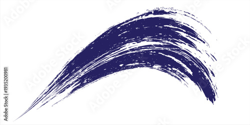 Colorful watercolor hand drawn paper texture torn splatter banner. Wet brush painted spots and strokes abstract vector illustration