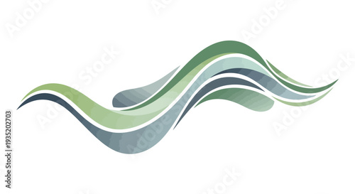 A professional young woman in business attire sits at a modern office desk while smiling warmly and working on her sleek laptop in a bright corporate environment