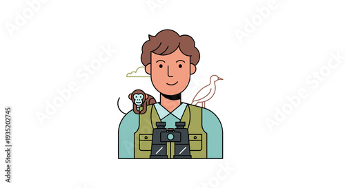 A professional young woman in business attire sits at a modern office desk while smiling warmly and working on her sleek laptop in a bright corporate environment