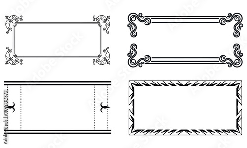 Architectural frame designs for doors and windowsArchitectural frame designs for doors and windows