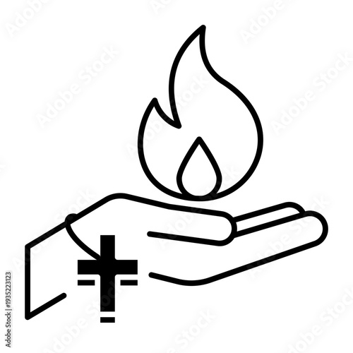 This Pentecost icon is suitable for Christian Events, etc