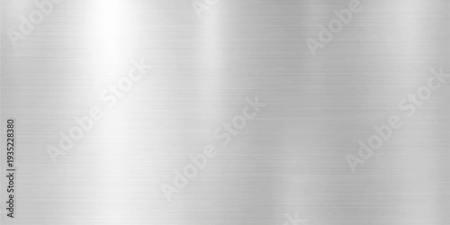 Abstract a luminous and expansive metallic surface. The image showcases the subtle play of light across its sleek texture, embodying a sense of modernity and minimalist elegance. 