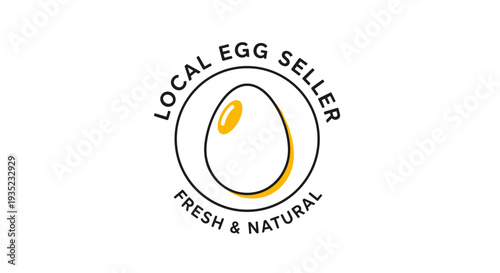 Illustration of an Egg with Yolk.