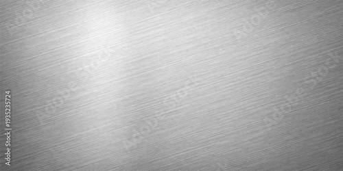 Abstract a metallic backdrop that exudes a sleek, industrial aesthetic, the image showcases a brushed, textured surface in shades of silver and gray, capturing the light with a subtle sheen.