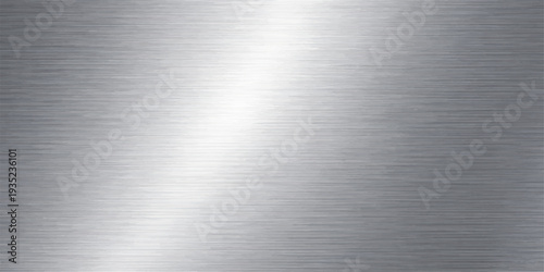 Abstract a close-up photograph showcasing a gleaming brushed steel surface, with subtle light reflections adding depth and highlighting the industrial texture.
