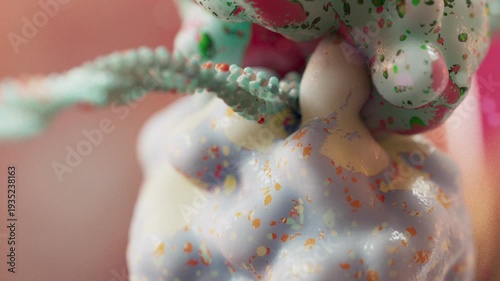 Ribosome reading messenger RNA, animation