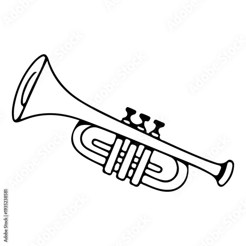 Doodle Trumpet Icon