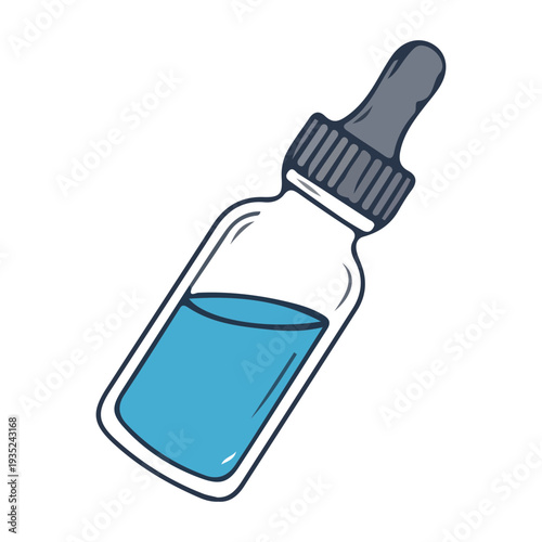Dropper Bottle Illustration