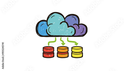 Cloud Database Storage with Multiple Servers for Big Data Computing and Information Management during World Telecommunication Day