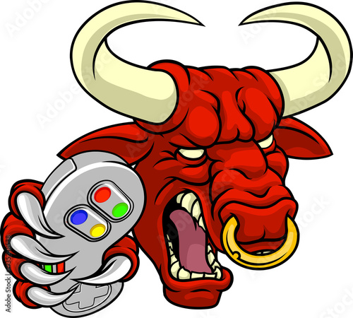 A bull or Minotaur monster ...