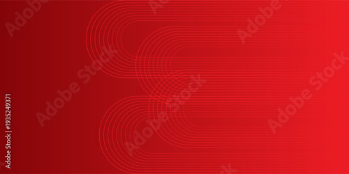 Red abstract background with glowing geometric lines. Modern shiny red gradient diagonal rounded lines  vibrant neutral good nice texture