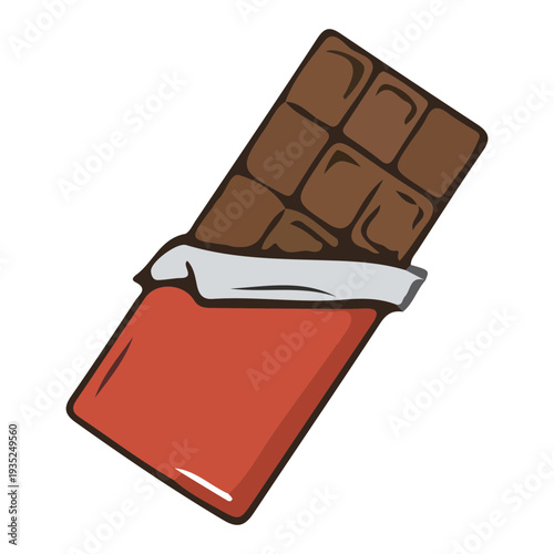 Chocolate Bar Illustration