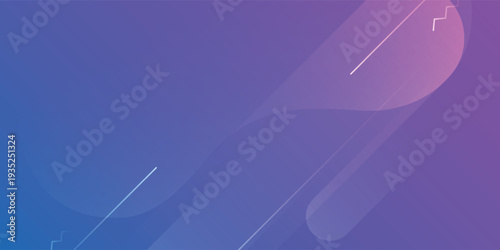 Abstract Purple Blue Gradient Background With Futuristic Diagonal Shapes For Technology Design