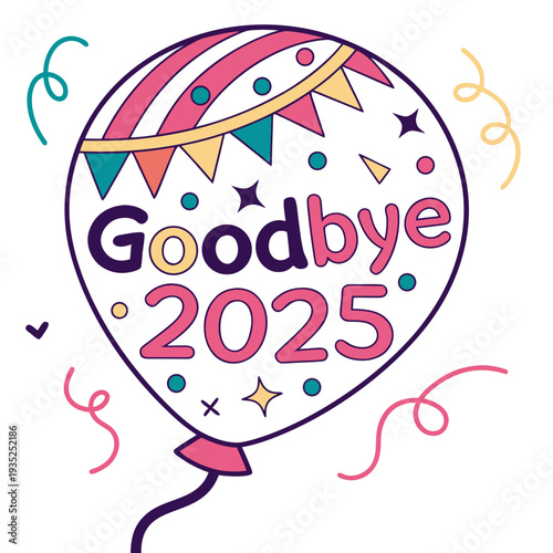 Balloon says goodbye to the year 2025.