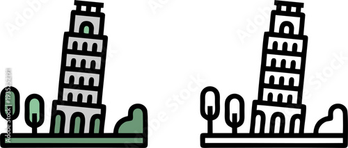 Leaning Tower of Pisa Italy Architecture