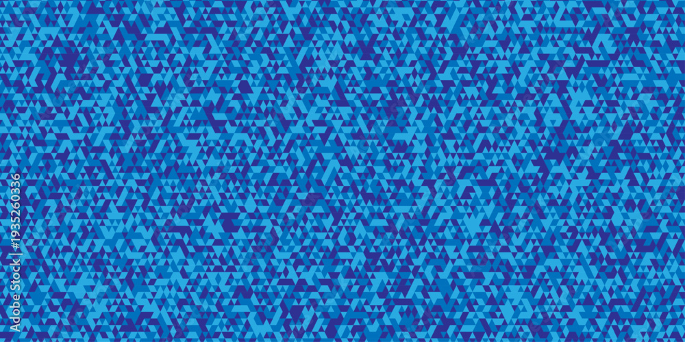 Obraz premium Vector blue overlapping polygon square texture. Seamless geometric pattern triangle shapes low polygon backdrop background. Abstract line poly background.