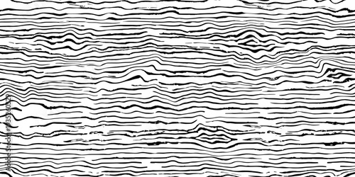 Grunge wood texture, seamless pattern, wood plank, black and white, vector design