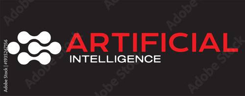 Artificial Intelligence and Technology Digital Logo Concept