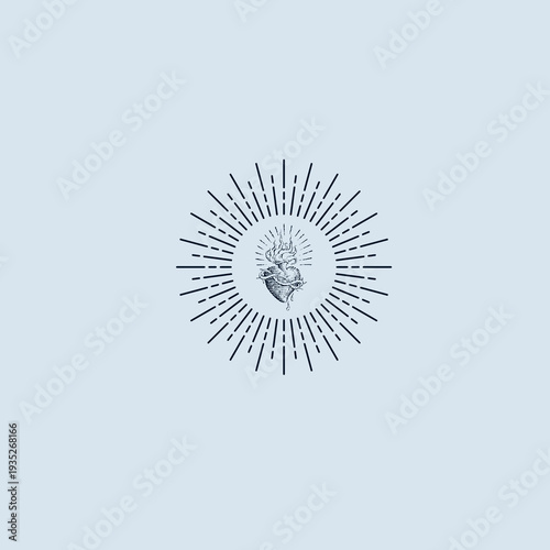 THESE HIGH QUALITY SACRED HEART JESUS VECTOR FOR USING VARIOUS TYPES OF DESIGN WORKS LIKE T-SHIRT, LOGO, TATTOO AND HOME WALL DESIGN